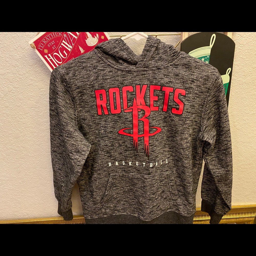 Nba rockets boys hoodie size medium (8-10)